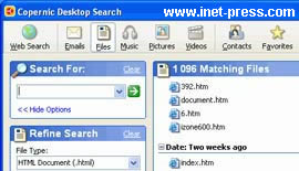 Copernic Desktop Search 1.5