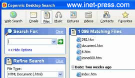 Copernic Desktop Search 1.5 Final