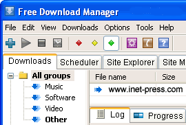 Free Download Manager 1.5 Build 256