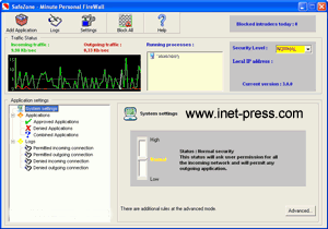 Minute Personal Firewall 3.0