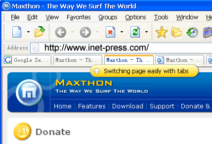 Maxthon 1.5.1