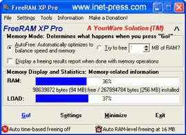 FreeRAM XP Pro 1.51