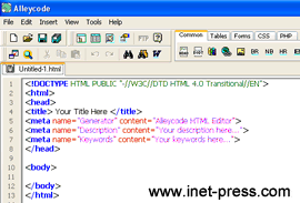 Alleycode HTML Editor 2.16.2