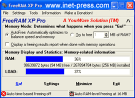 FreeRAM XP Pro 1.52